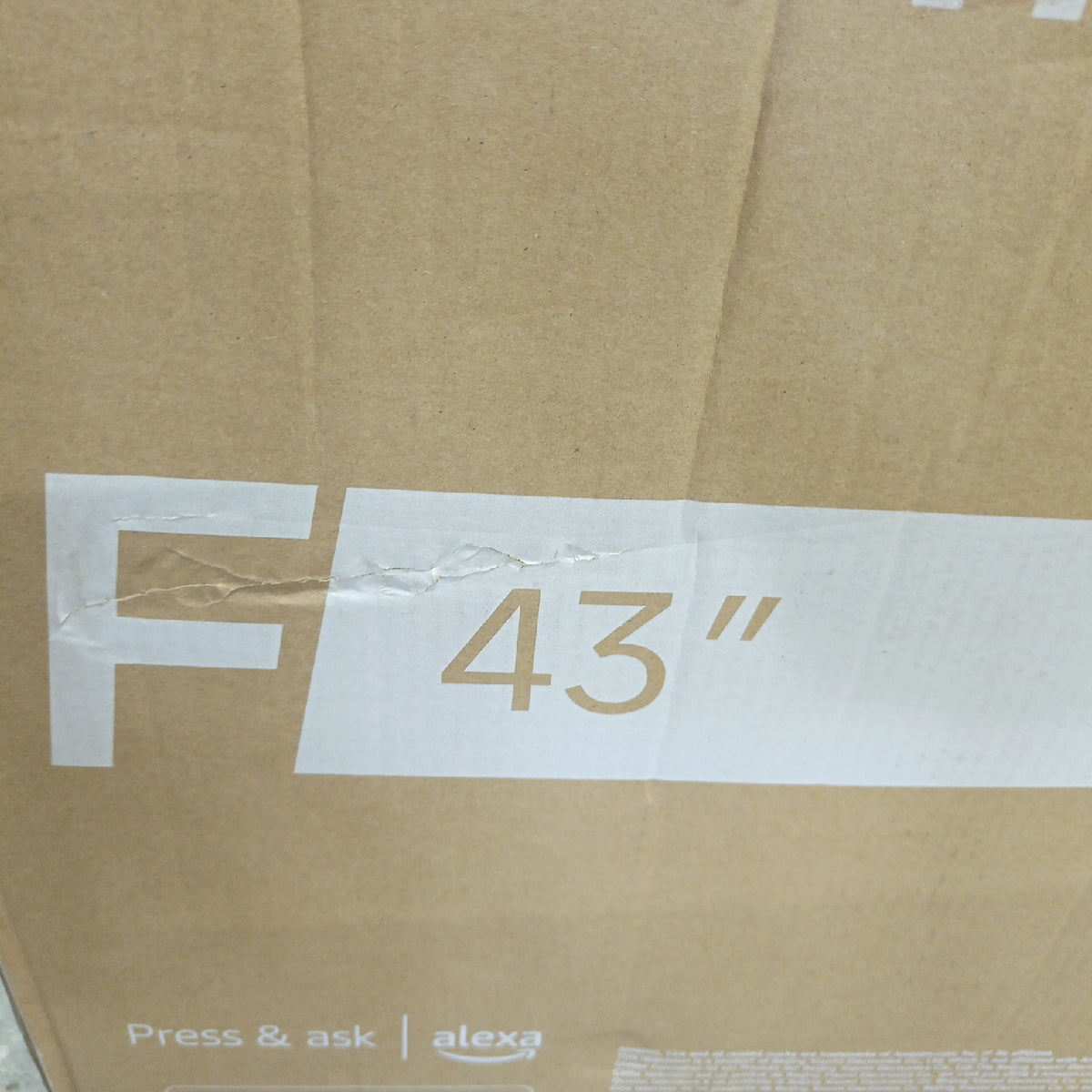 Xiaomi TV F 43 43 Zoll 4K UHD Smart TV Fire OS8 HDR10 MEMC 2GB+3 - Unvollständig