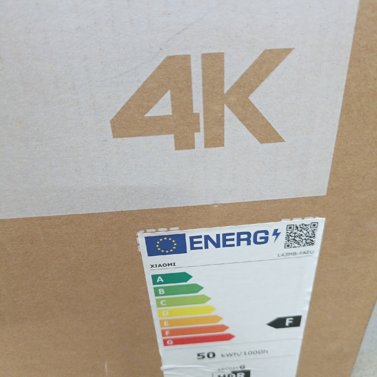Xiaomi TV F 43 43 Zoll 4K UHD Smart TV Fire OS8 HDR10 MEMC 2GB+3 - Unvollständig
