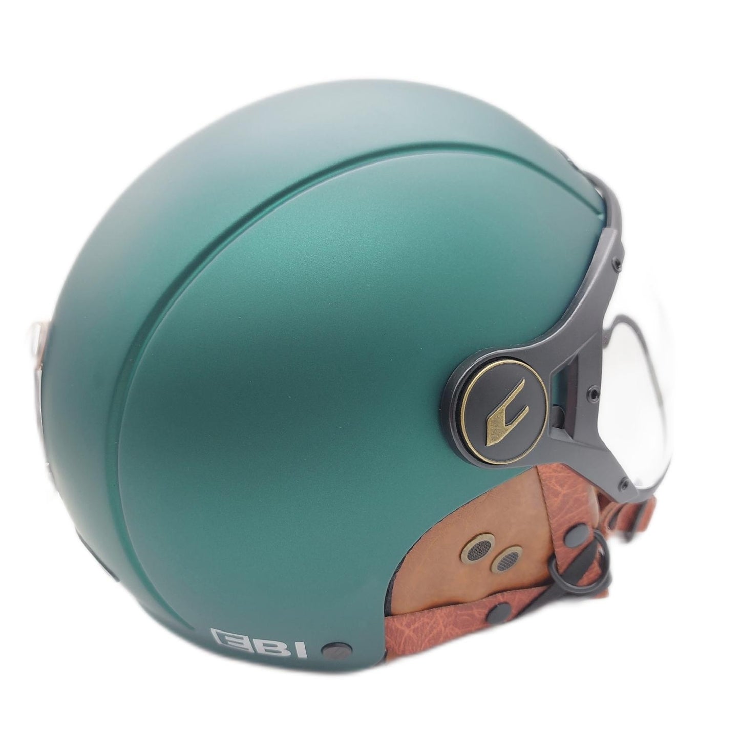 CGM Fahrradhelm E Bike Schutzhelm 801V EBI Vintage Satiniert Grün Sicherheit M