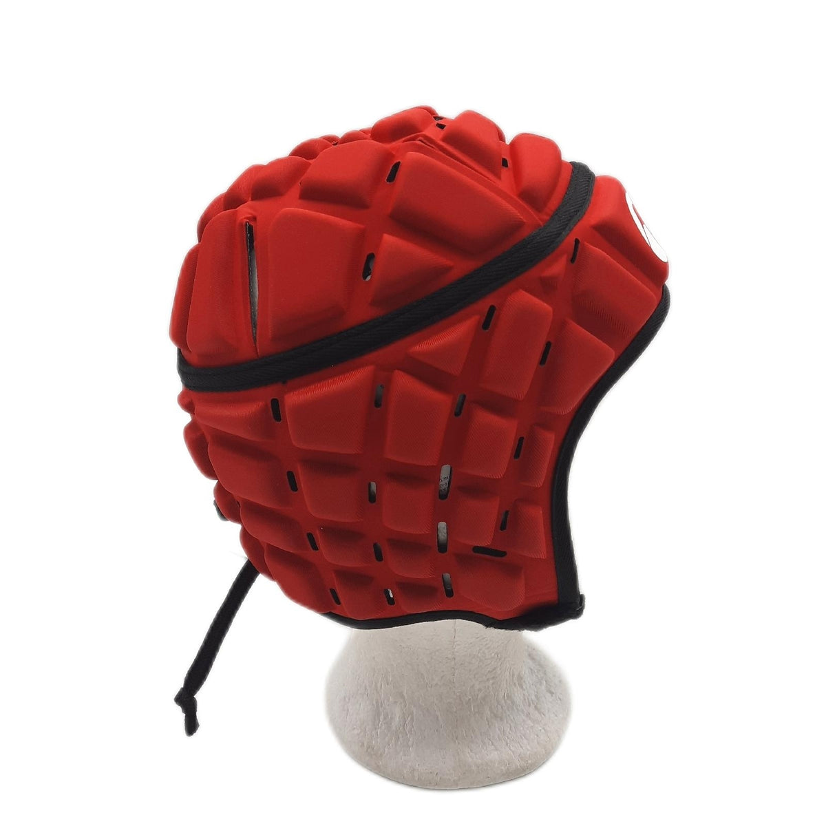 Canterbury Raze Headguard Junior Unisex Rugby Kopfschutz Vollstaendige Abdeckung Schaumstoffpolsterung Flag Red XS