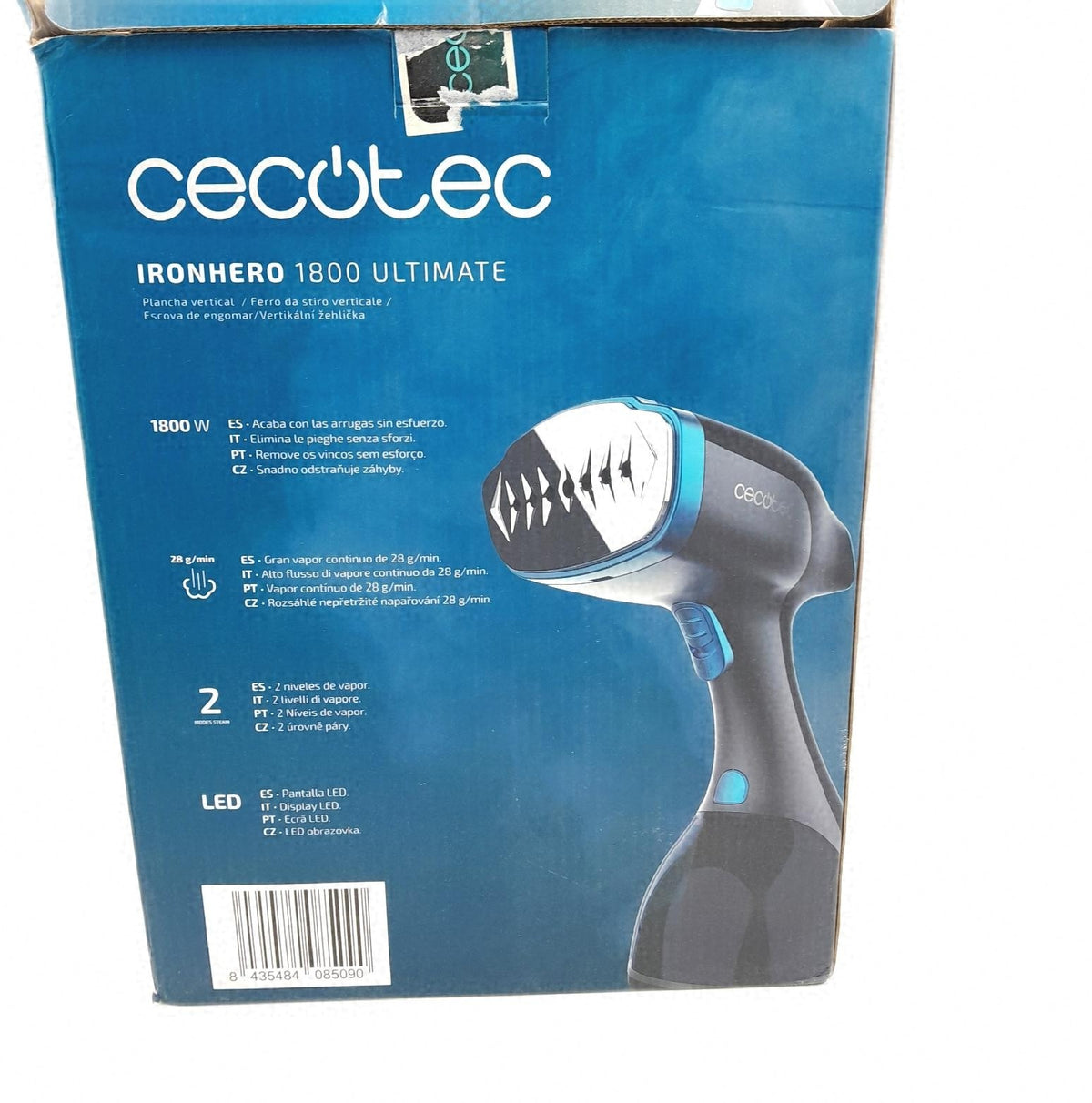 Cecotec Plancha Vertical IronHero 1800 Ultimate Plancha 1800 W Leistung Technik