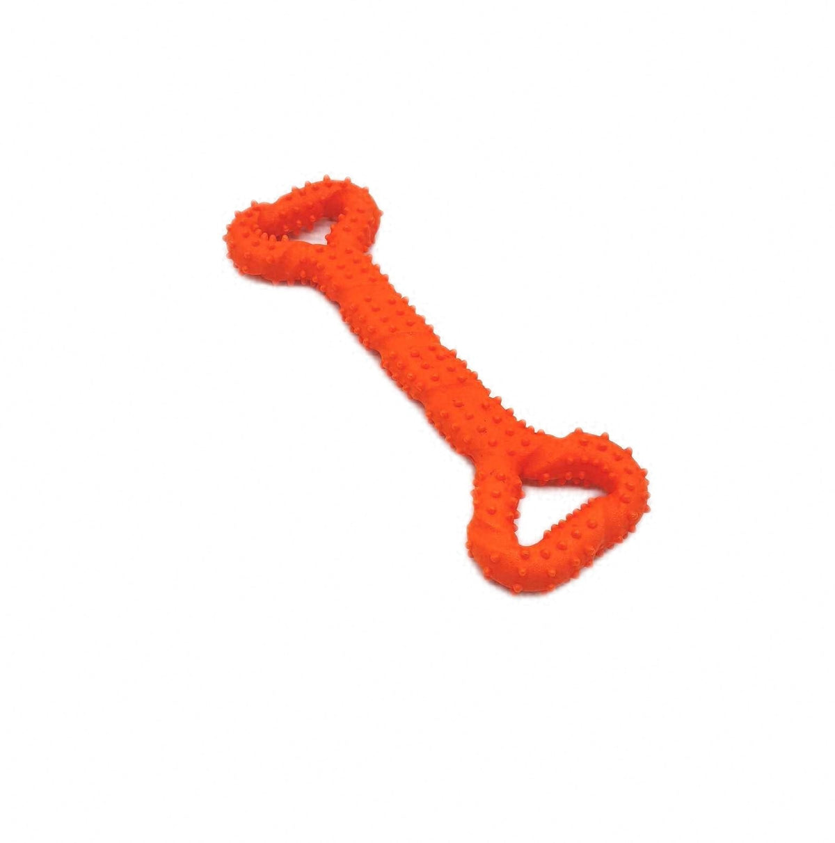 atopo robustes Hundespielzeug 33 cm Knochen geformt Kauspielzeug aus Hartgummi