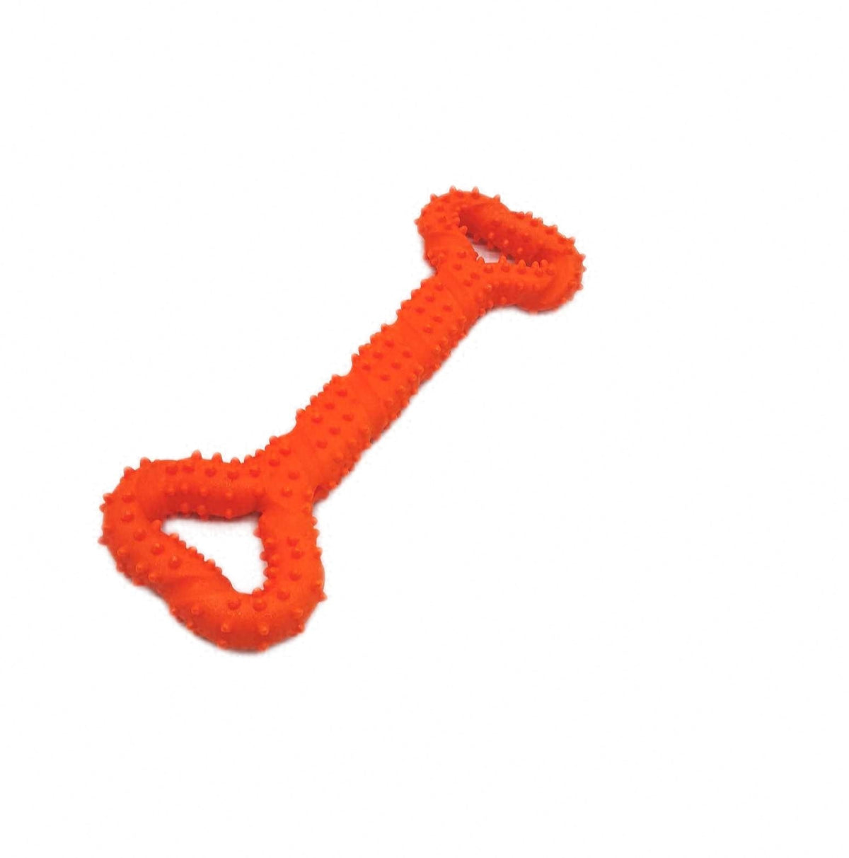 atopo robustes Hundespielzeug 33 cm Knochen geformt Kauspielzeug aus Hartgummi