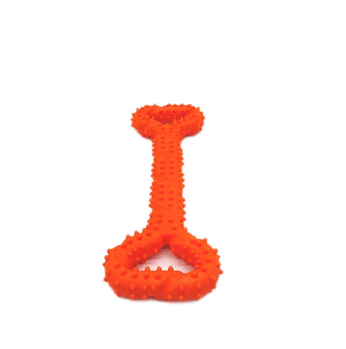 atopo robustes Hundespielzeug 33 cm Knochen geformt Kauspielzeug aus Hartgummi