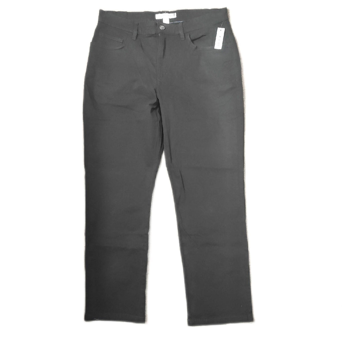 Amazon Essentials PANTS Herren Chinohose 5 Pocket Gerade Schnitt Stretch Schwarz 33W28L