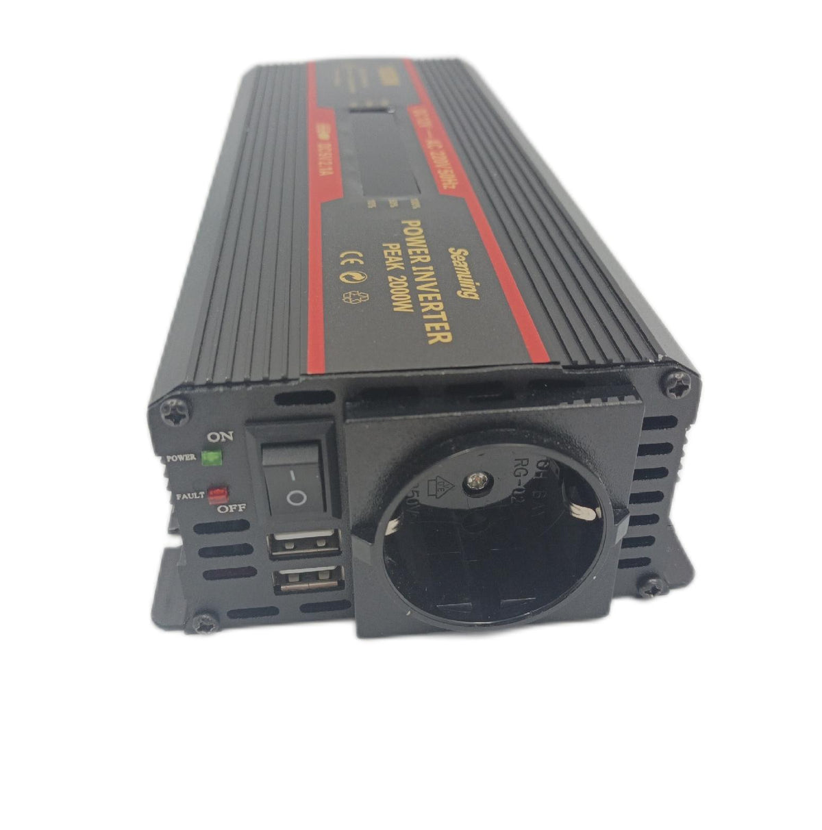 Seamuing Wechselrichter Spannungswandler Elektronik 2000W 12V auf