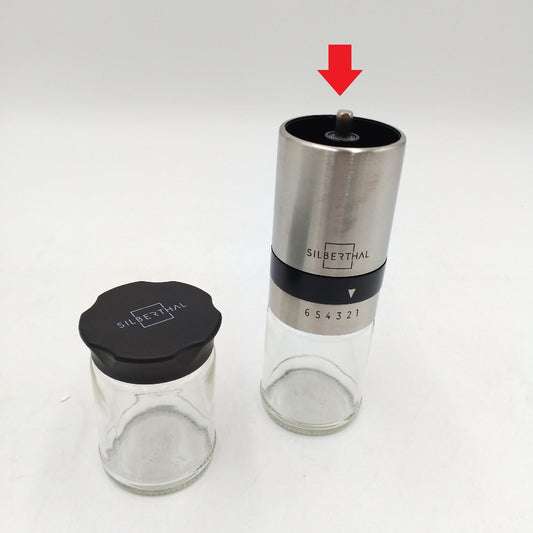 SILBERTHAL Manuelle Kaffeemühle Professionelle handgeführte Kurbel fehlt