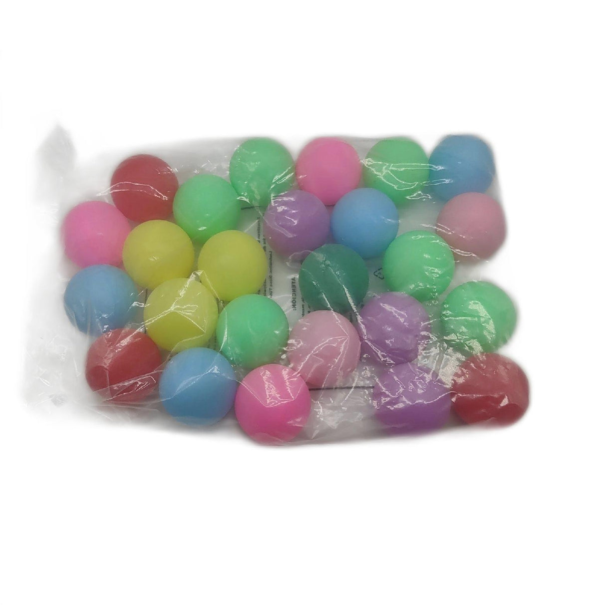 1ABOVE 25er Pack mehrfarbige Tischtennisbälle 40 mm geeignet für Party Bierpong Spiele Schule