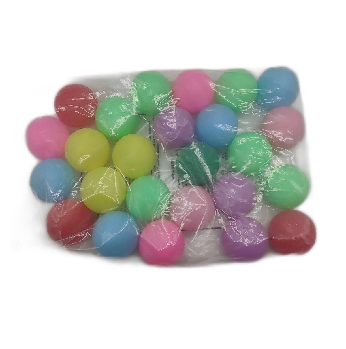 1ABOVE 25er Pack mehrfarbige Tischtennisbälle 40 mm geeignet für Party Bierpong Spiele Schule