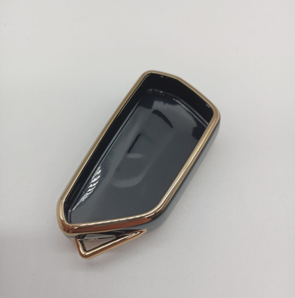FOAMO Autoschlussel Hulle passend fur VW Golf 8 ID3 ID4 ID7 Schwarz Gold