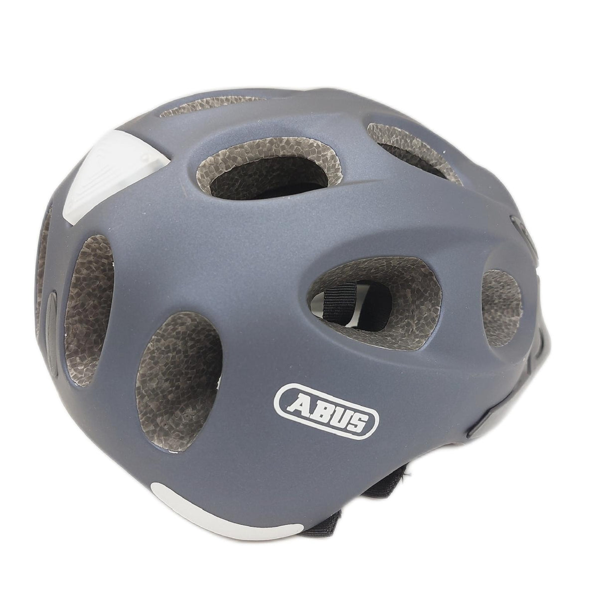 Abus Fahrradhelm Kopfschutz Sport Youn I Ace Blau Metallic Schutz Fahrradfahren M 52