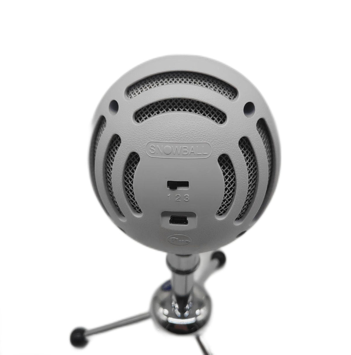 Blue Microphones Snowball iCE USB Mikrofon weiss kabelgebunden Plug and Play PC