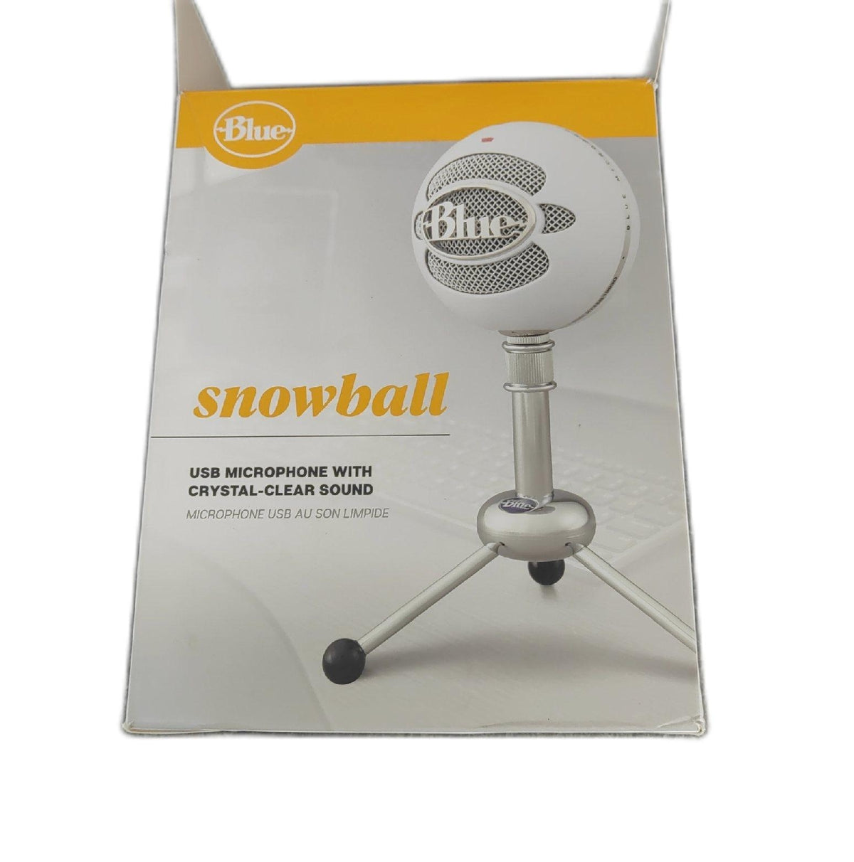 Blue Microphones Snowball iCE USB Mikrofon weiss kabelgebunden Plug and Play PC
