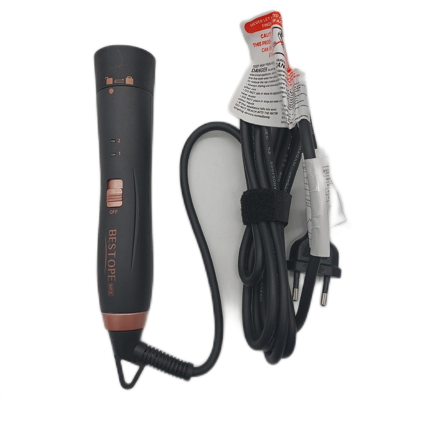 BESTOPE Lockenstab Haargeräte Mix Wavy Hair Straightener 5 in 1