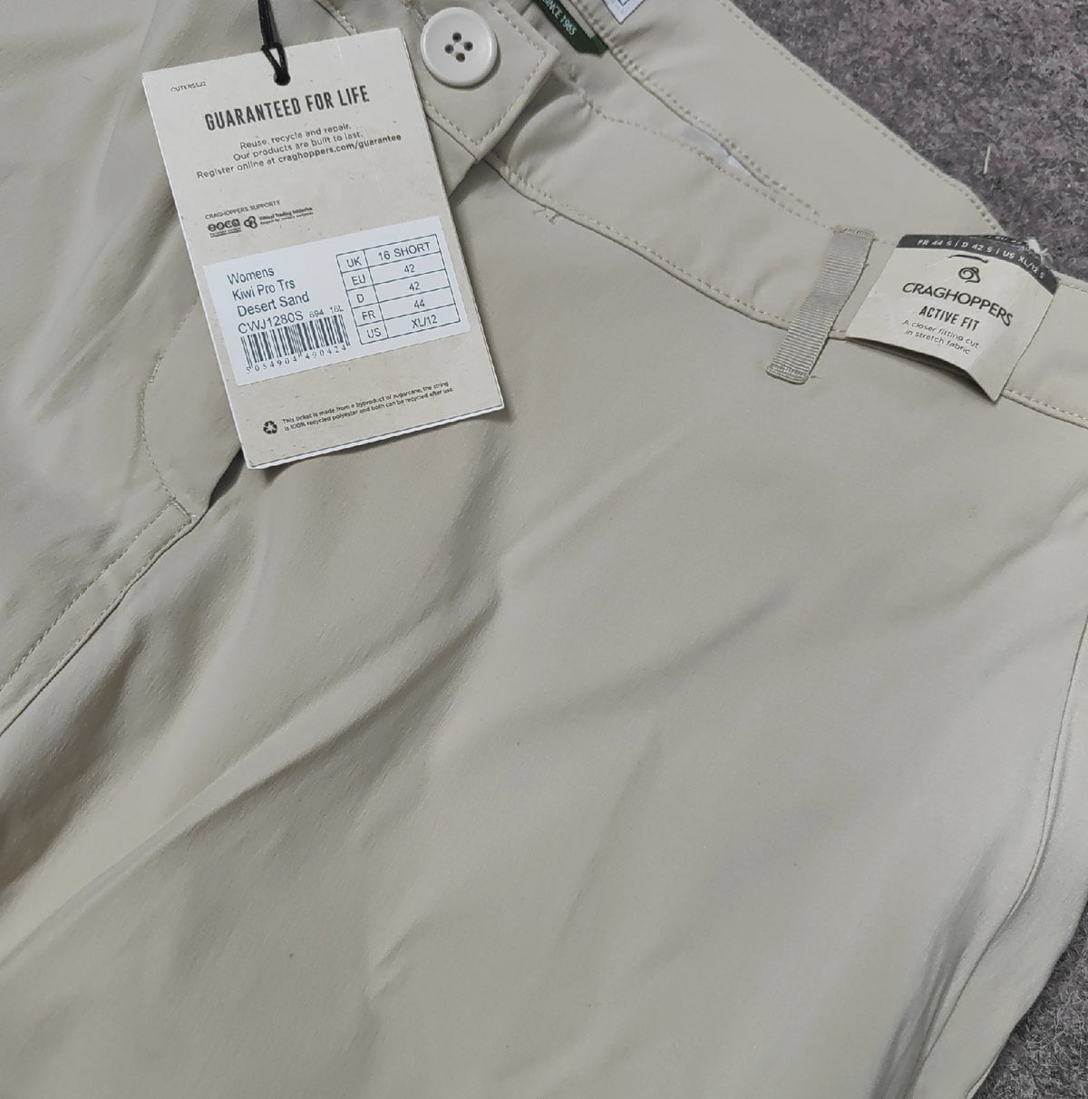 Craghoppers Hose Damen Outdoor Bekleidung Kiwi Pro II Ideal zum Wandern und Camping