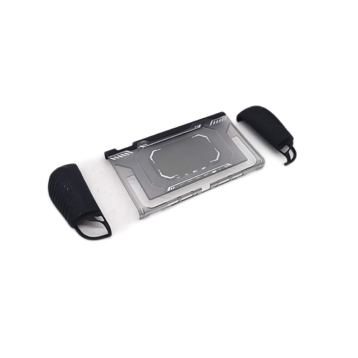 FASTSNAIL Switch 2 Schutzhuelle Andockbarer TPU Mittelrahmen Schwarz