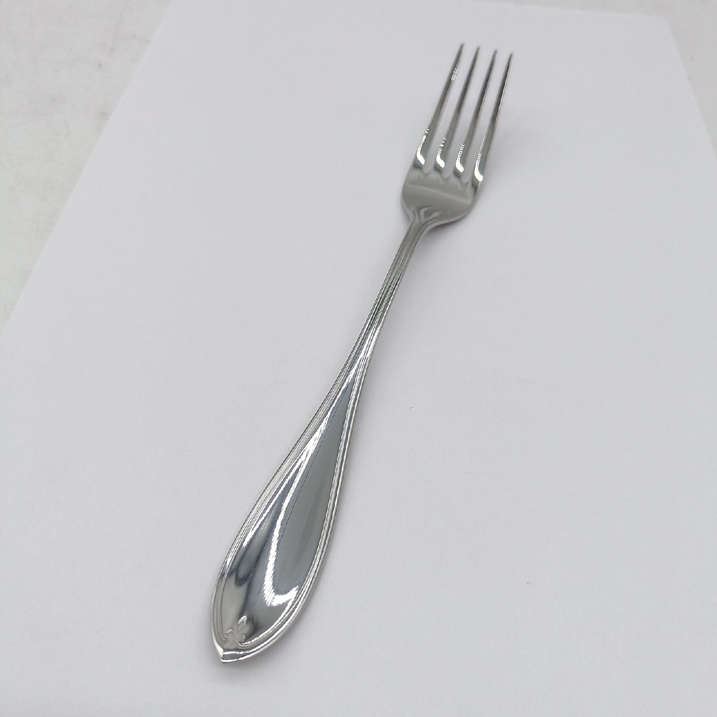 WMF Sitello Menügabel 21 cm Cromargan Edelstahl poliert Hammerschlag Cutlery