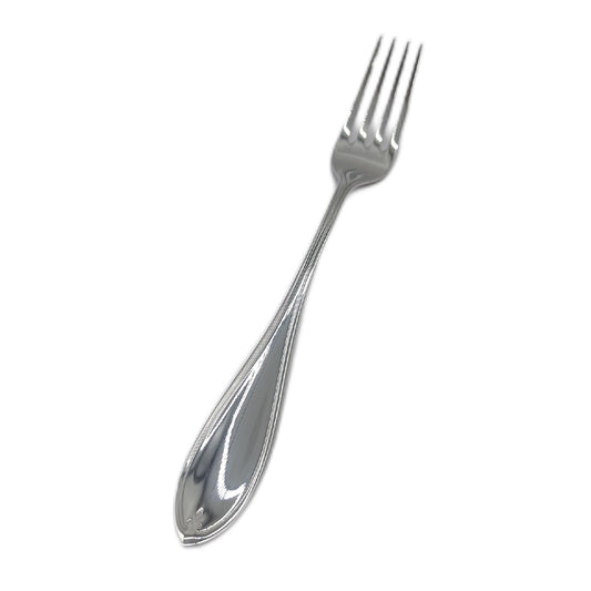 WMF Sitello Menügabel 21 cm, Cromargan Edelstahl poliert, Hammerschlag, ergonomisch, glänzend, spülmaschinengeeignet, silber