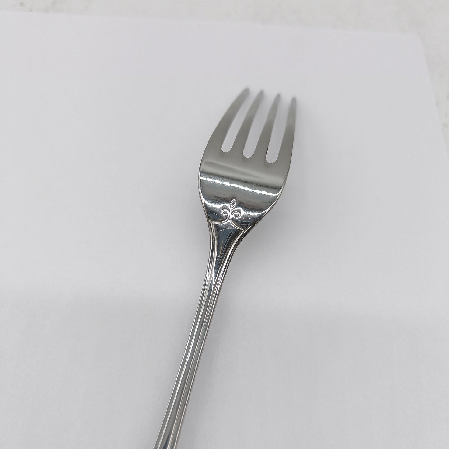 WMF Sitello Menügabel 21 cm Cromargan Edelstahl poliert Hammerschlag Cutlery