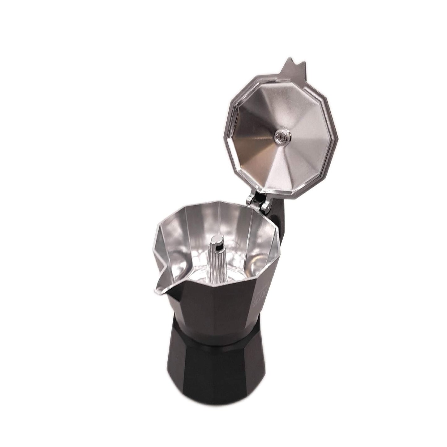 Cecotec Caffettiera Italiana Cumbia Mokclassic 600 Schwarz 300 ml Aluminium mit
