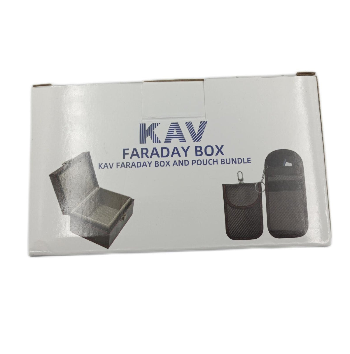 2 UR DOOR Faraday Box und Schutztasche RFID Signalblocker Autoschlüssel Schutz Set