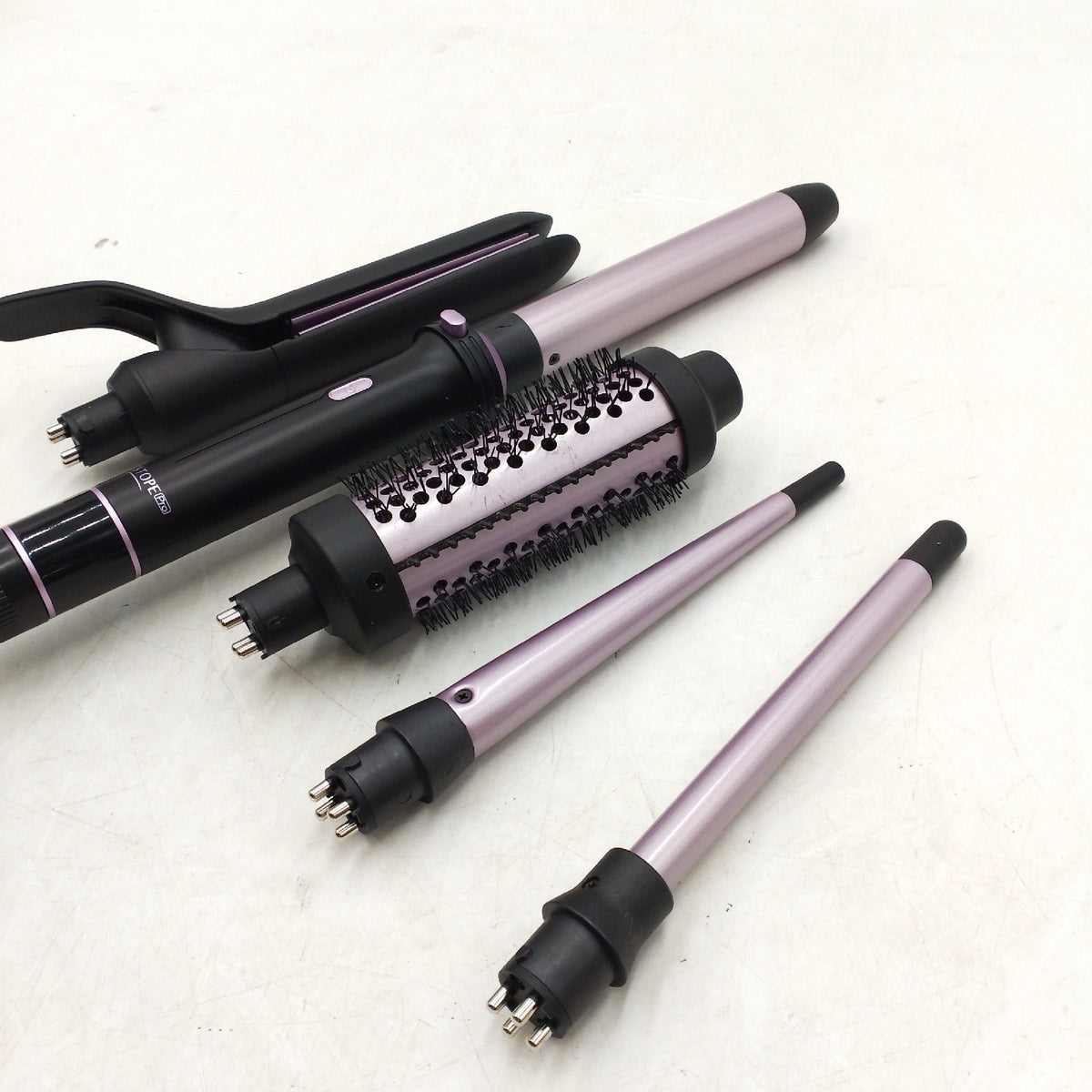 BESTOPE PRO 5 in 1 Lockenstab mit Haarglätter Lockenwick
