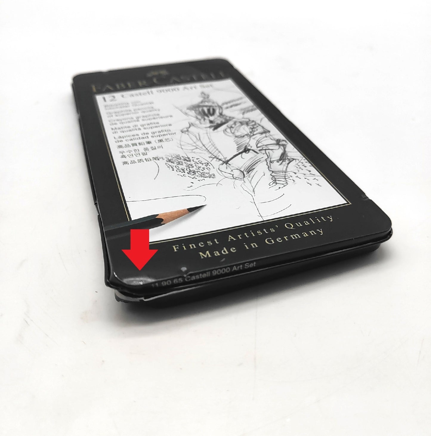 Faber Castell F119065 Bleistift Castell 9000 12er Set unvollständig