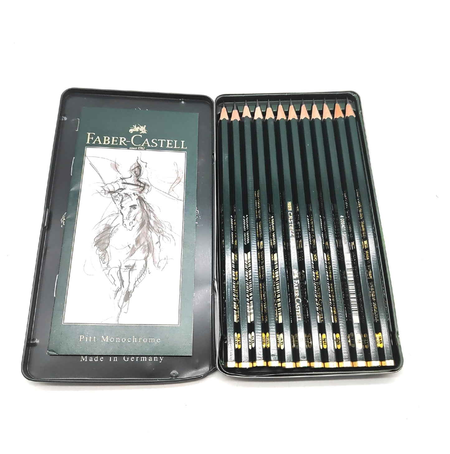 Faber Castell F119065 Bleistift Castell 9000 12er Set unvollständig