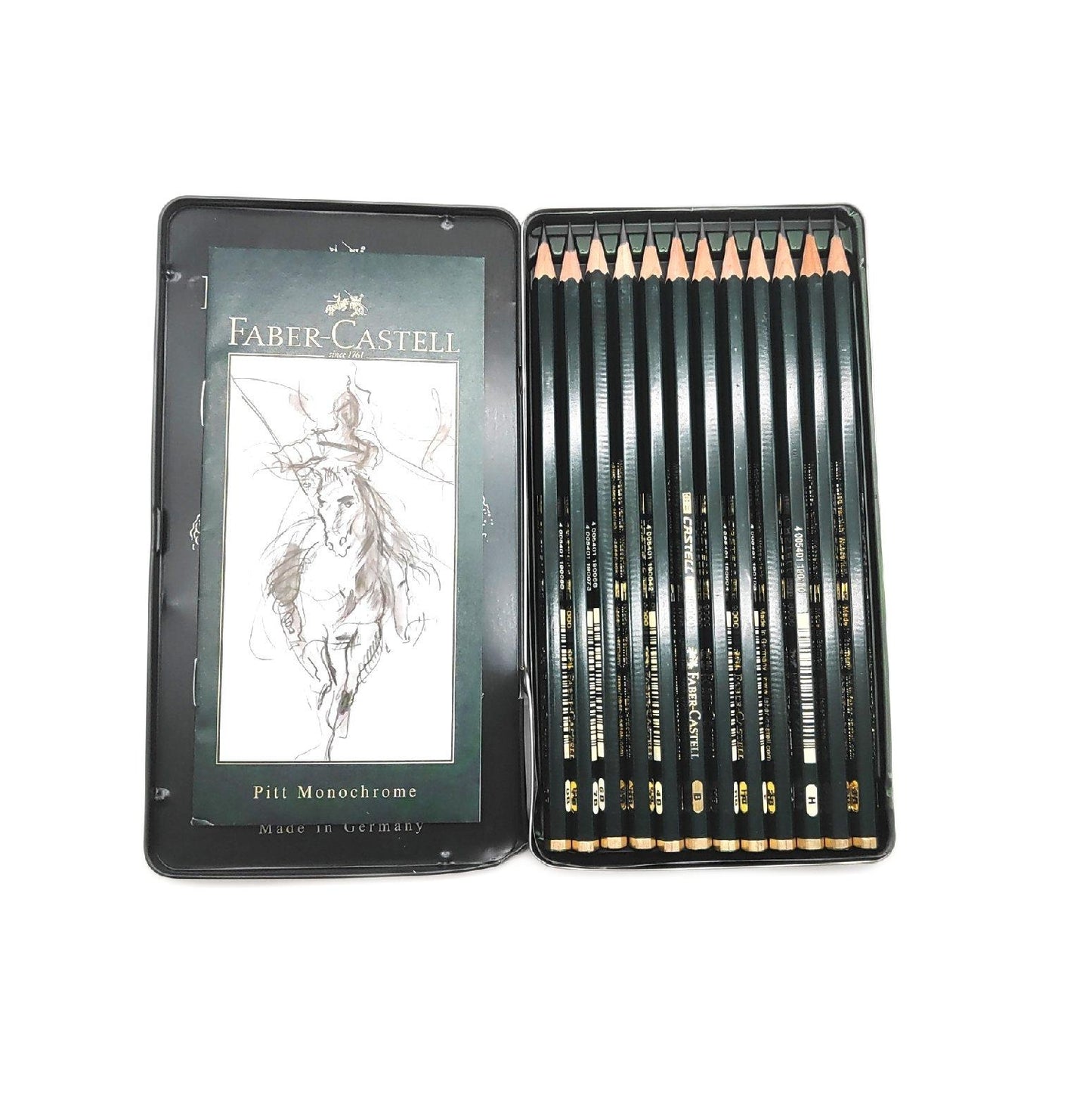 Faber Castell F119065 Bleistift Castell 9000 12er Set unvollständig