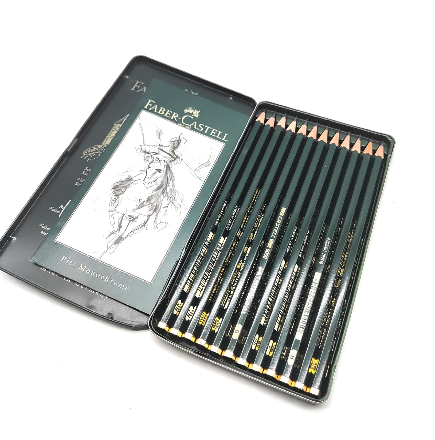 Faber Castell F119065 Bleistift Castell 9000 12er Set unvollständig