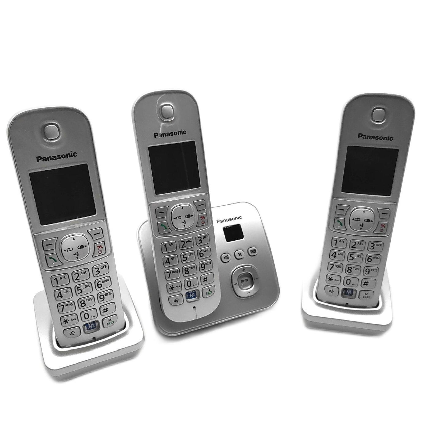 Panasonic Schnurlostelefon Telefonzubehör KX TG6823GS Anrufbeantwort
