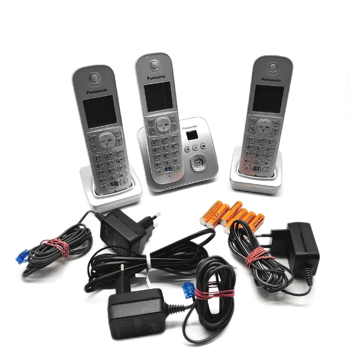 Panasonic Schnurlostelefon Telefonzubehör KX TG6823GS Anrufbeantwort