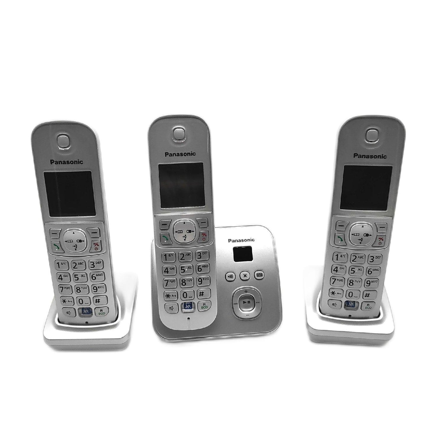 Panasonic Schnurlostelefon Telefonzubehör KX TG6823GS Anrufbeantwort