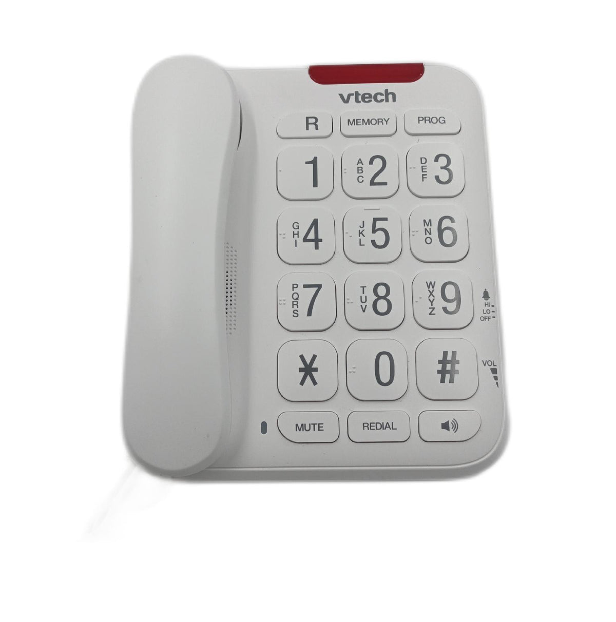 VTech CL1100 Schnurgebundenes Telefon Festnetztelefon mit sprechenden Ziffern großer Taste Lautsprecher Klingelanzeige Kurzwahl
