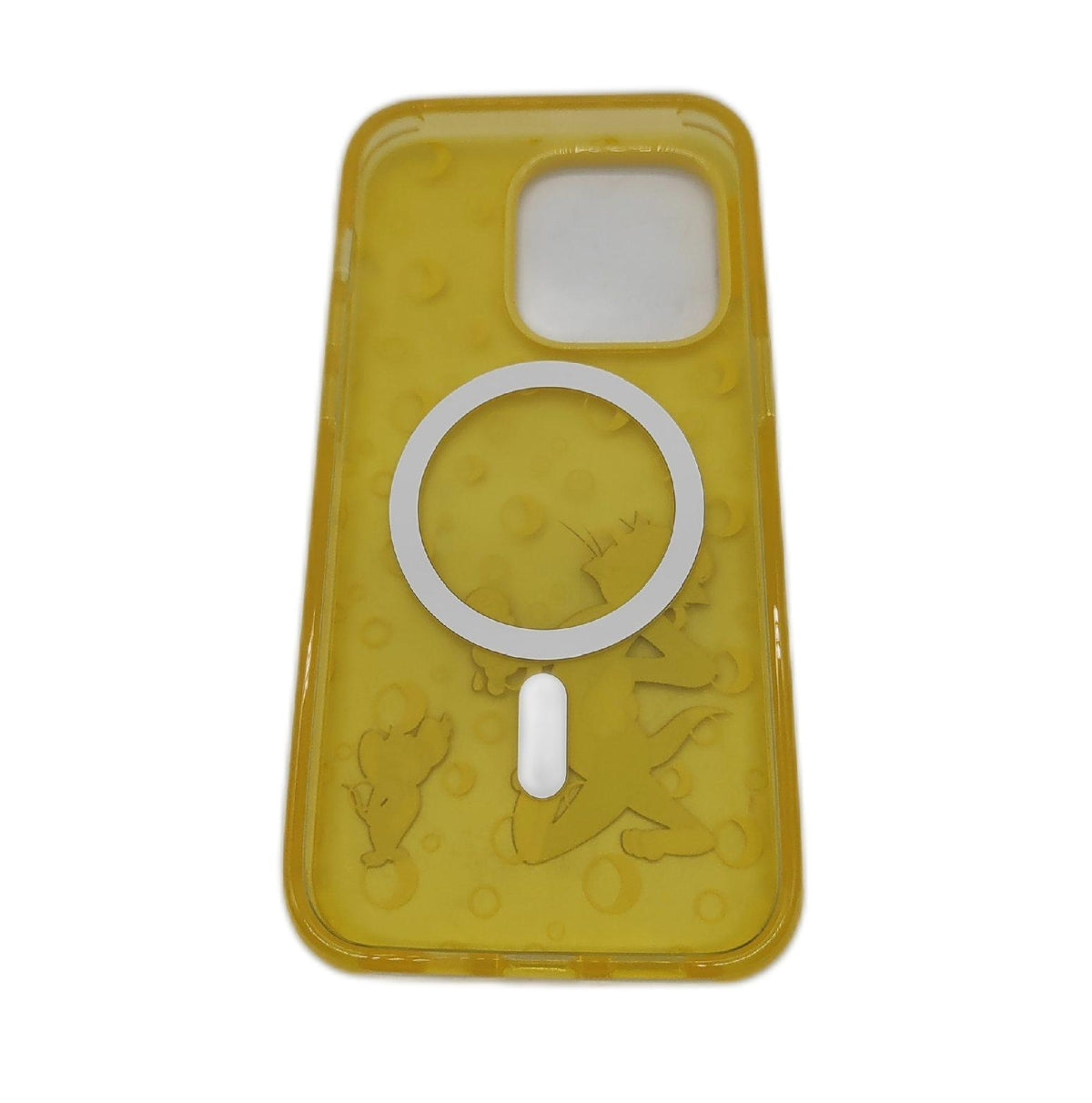 PopSockets iPhone 14 Pro Hülle MagSafe Handyhülle kabellos aufladbar Cheese Please Grip separat erhältlich