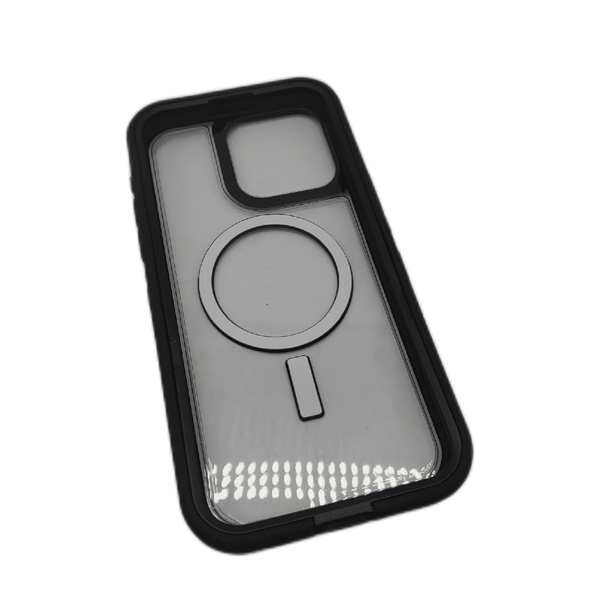 OtterBox Defender XT iPhone 15 Pro Max Case MagSafe Schutzhuelle Transparent Schwarz