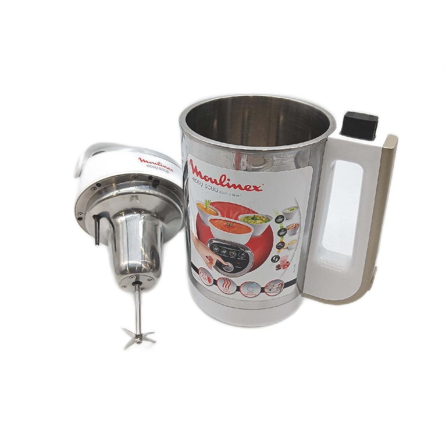 Moulinex Blender Küchenmaschine Küchengerät Easy Soup Warmhaltefunktion Kapazität