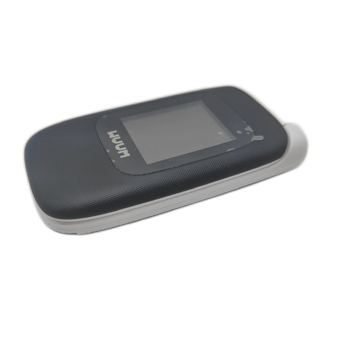 WUUM Clap Klapphandy mit zwei Displays grosse Tasten Ziffern 2 Direktspeicher SOS Bluetooth USB C Akku schwarz