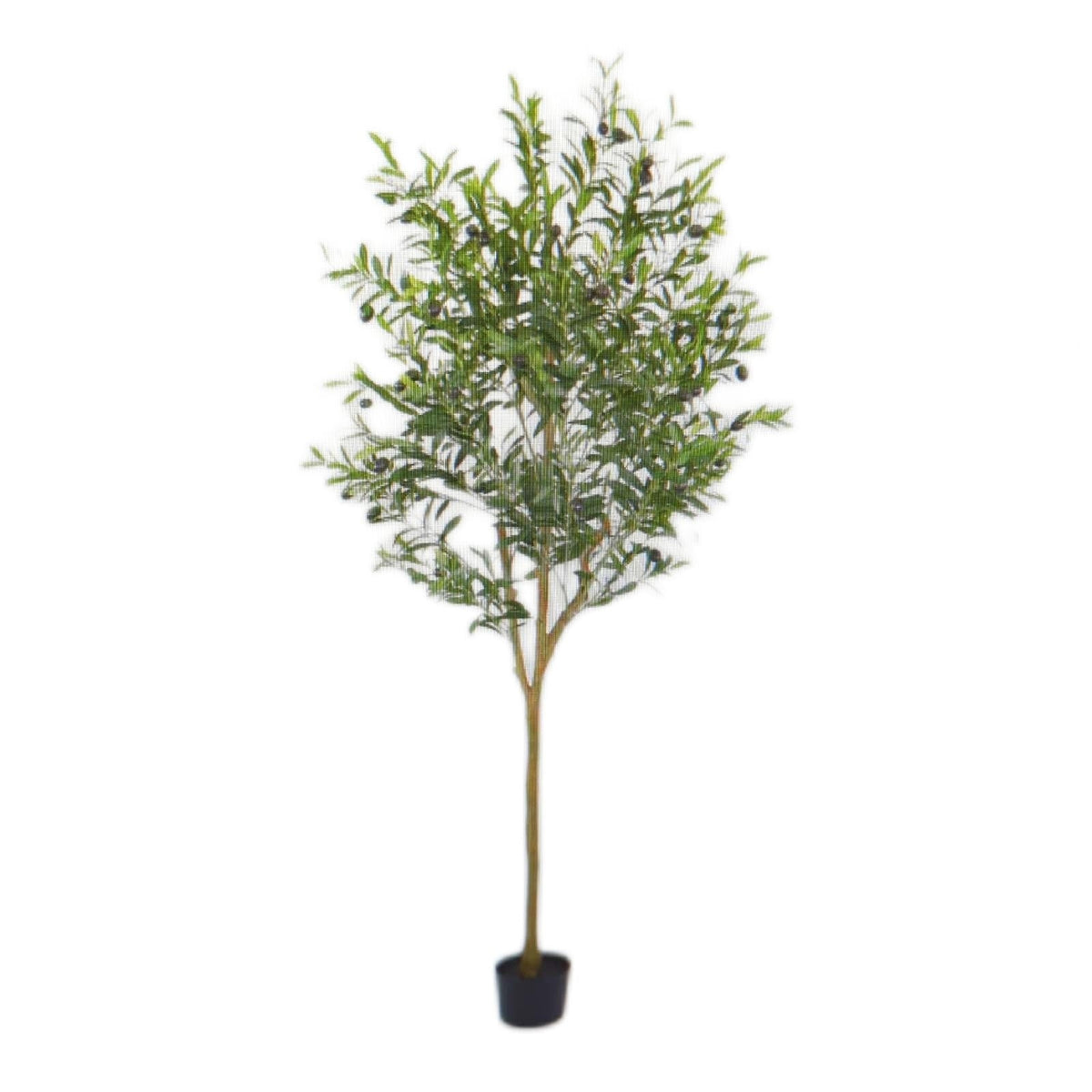 FEELEAD künstlicher Olivenbaum 180 cm hohe Kunstpflanze Zimmerpflanze Dekoration