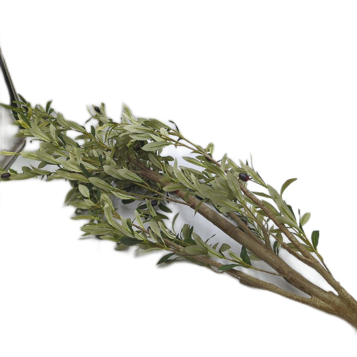 FEELEAD künstlicher Olivenbaum 180 cm hohe Kunstpflanze Zimmerpflanze Dekoration