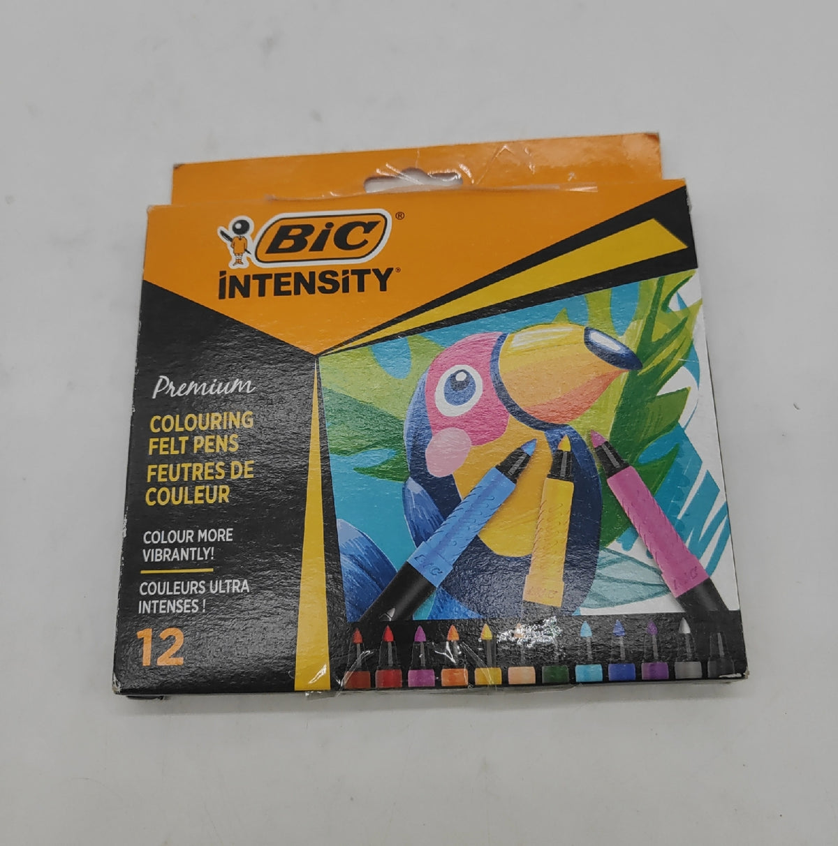 BIC Intensity Premium Filzstifte 11 von 12 Farben Kautschukgriff