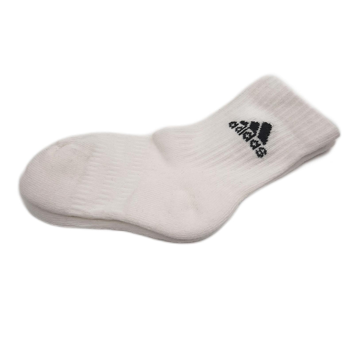 adidas Unisex Kinder Sportsocken Cushioned Crew Socken 6 Paar Weiss Schwarz Gr 4 5 Jahre