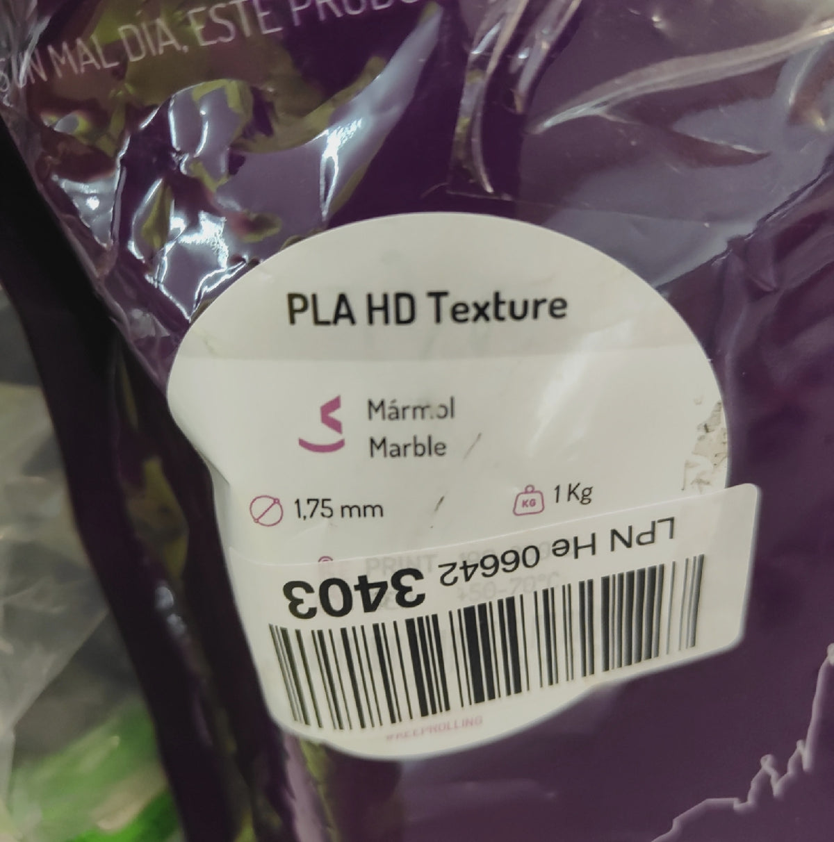 WINKLE PLA Filament 3D Druck Material Struktur Marmor 175 Millimeter Spule
