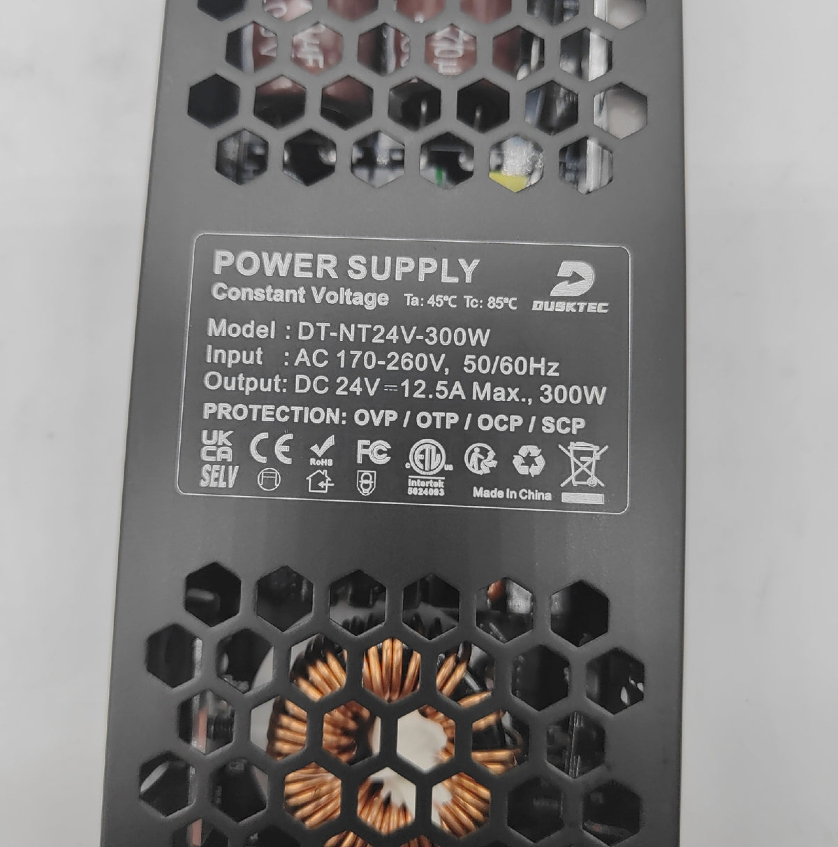 tzteil LED Transformator 24V 300W 12.5A Netzteil Stromversorgung AC 220V Trafo