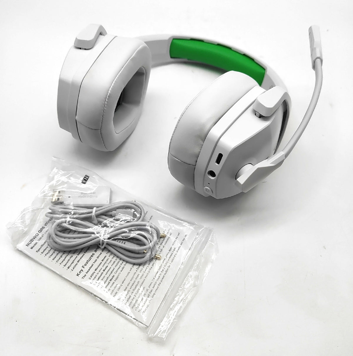 NUBWO Gaming Headset Unterhaltungselektronik G06 Dual Wireless für PS5 PS4 PC