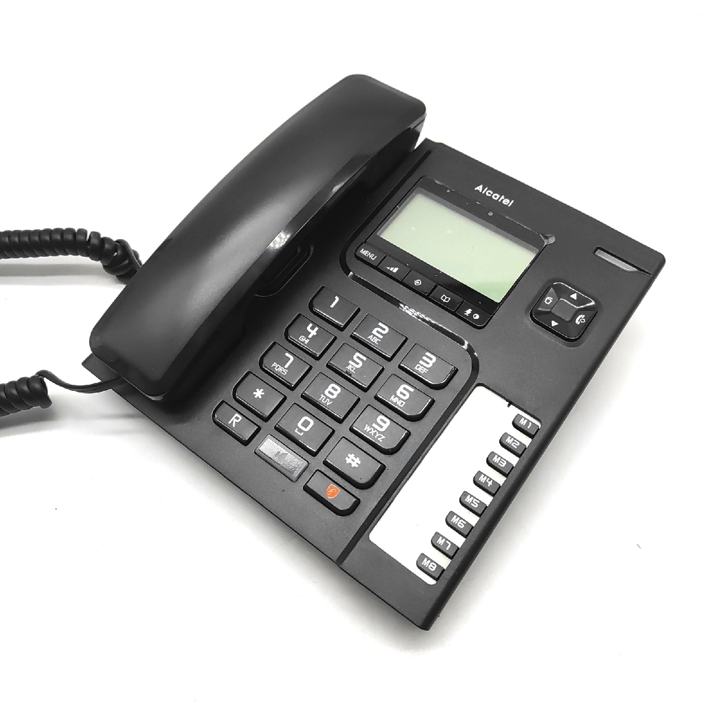 Alcatel Telefon Tischtelefon T78 Schwarz Kabel Anschluss Station Festnetz