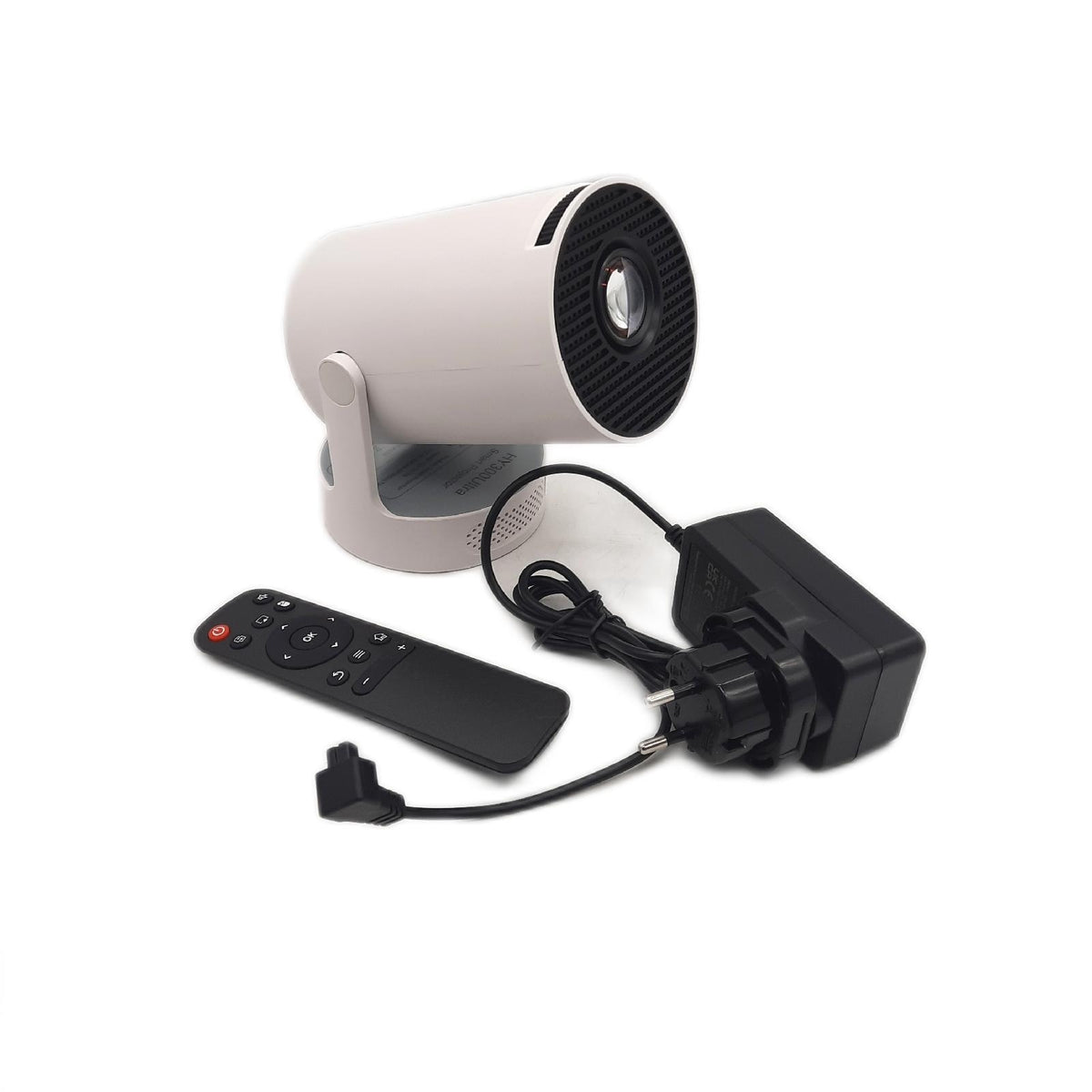 Mini-Projektor Weiß WiFi 6 Bluetooth 5.0 280 ANSI Lumen 1080p