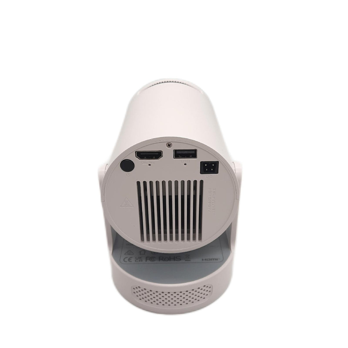 Mini-Projektor Weiß WiFi 6 Bluetooth 5.0 280 ANSI Lumen 1080p
