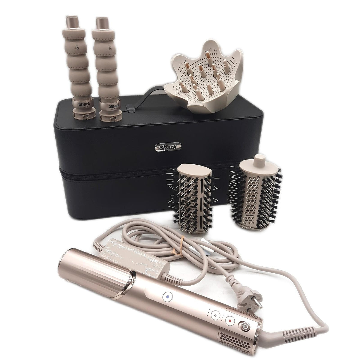 Shark FlexStyle 5in1 Air Styler Haartrockner Auto Wrap flache Bü - Unvollständig