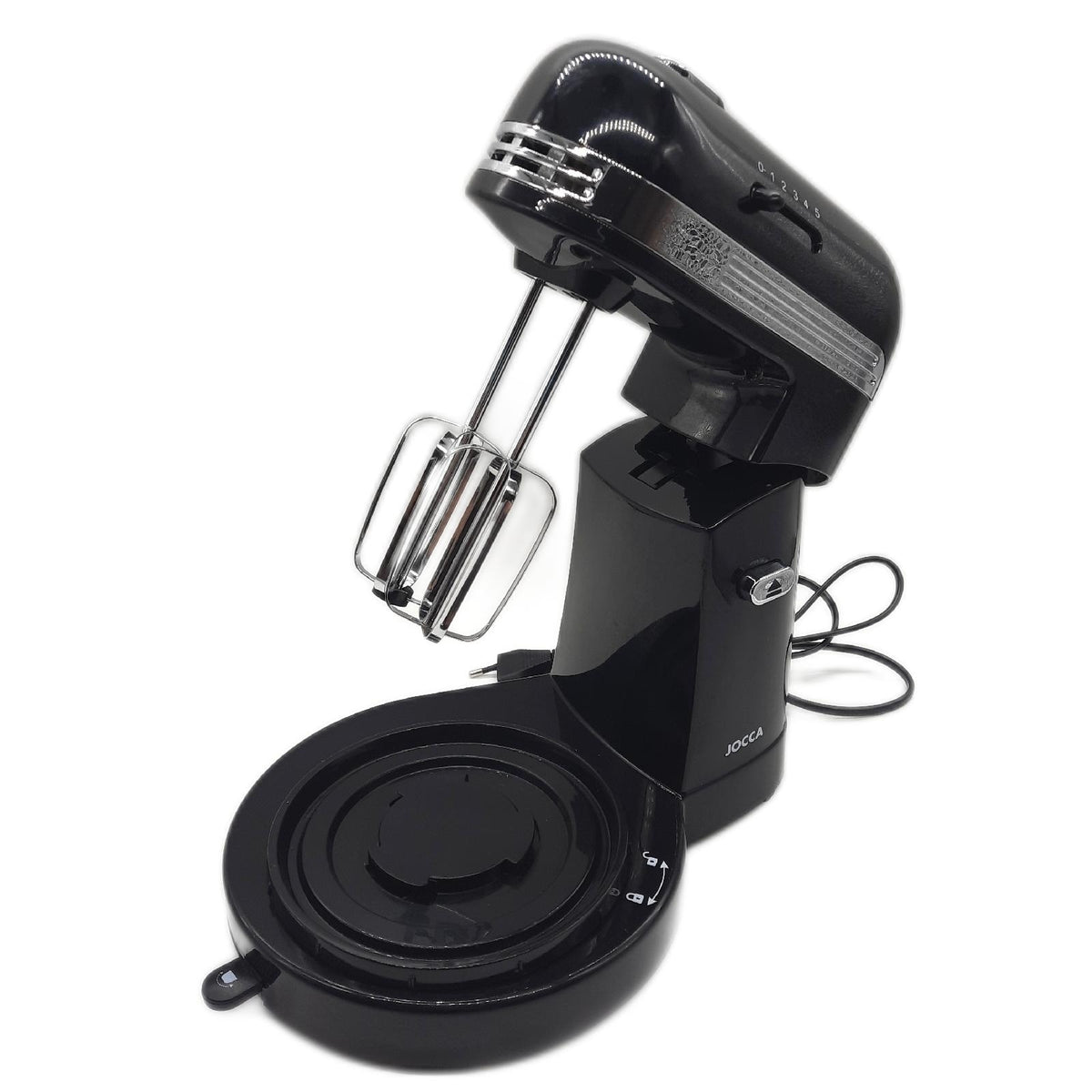JOCCA Teigknetmaschine Küchenmaschine 350 Watt Automatische Rotation Backen Zubehör